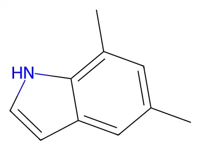 5,7-Dimethylindole structure