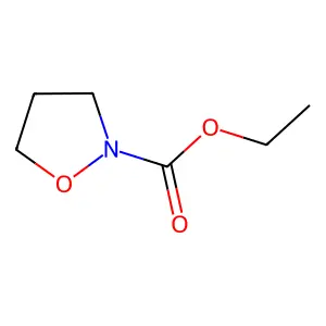 2-Isoxazolidinecarboxylic acid, ethyl ester structure
