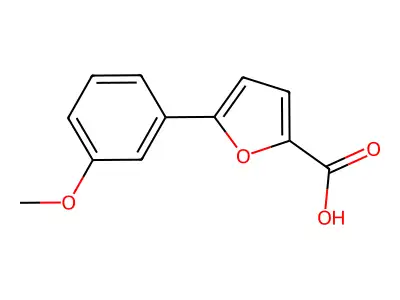 5-(3-Methoxyphenyl)-2-furoic acid structure