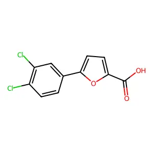 5-(3,4-Dichlorophenyl)furan-2-carboxylic acid structure