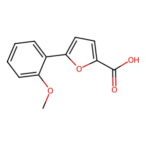 5-(2-Methoxyphenyl)-2-furoic acid structure