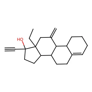 去氧孕烯 structure