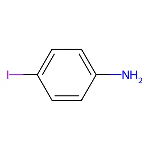 4-碘苯胺 structure