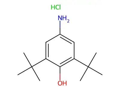 4-Amino-2,6-di-tert-butylphenol structure
