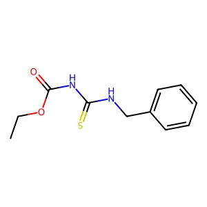 ethyl N-(benzylcarbamothioyl)carbamate structure