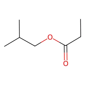 丙酸异丁酯 structure