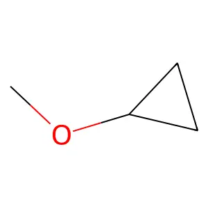 环丙基甲基醚 structure