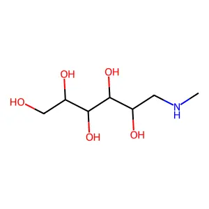 (2S,3S,4S,5R)-6-(methylamino)hexane-1,2,3,4,5-pentaol structure