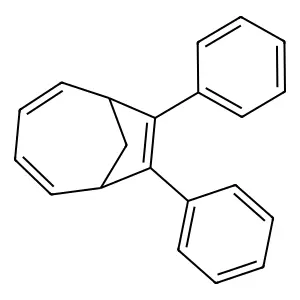7,8-Diphenylbicyclo[4.2.1]nona-2,4,7-triene structure