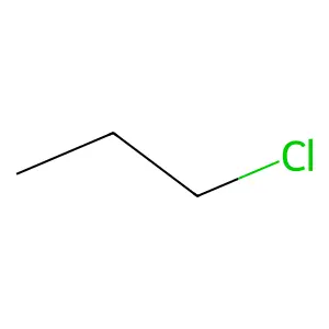 1-氯丙烷 structure