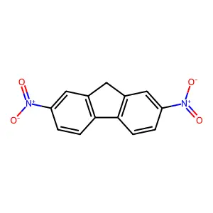 2,7-Dinitrofluorene structure