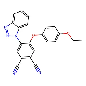4-(Benzotriazol-1-yl)-5-(4-ethoxyphenoxy)benzene-1,2-dicarbonitrile structure
