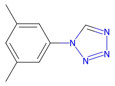 1-(3,5-dimethylphenyl)-1H-tetrazole structure