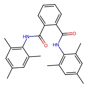 N~1~,N~2~-dimesitylphthalamide structure