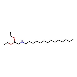 N-(2,2-二乙氧基乙基)十四烷-1-胺 structure