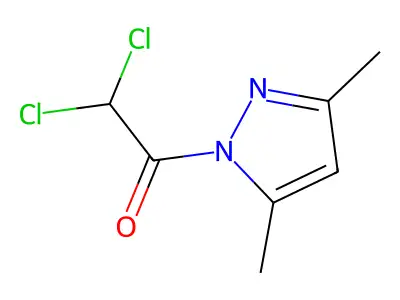 2,2-Dichloro-1-(3,5-dimethyl-1H-pyrazol-1-yl)ethanone structure