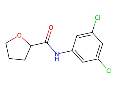 N-(3,5-Dichlorophenyl)tetrahydro-2-furancarboxamide structure