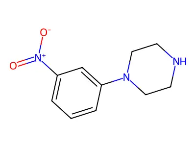 1-(3-nitrophenyl)piperazine Hydrochloride structure