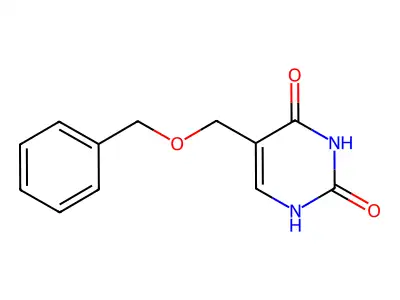 5-((Benzyloxy)methyl)pyrimidine-2,4(1H,3H)-dione structure