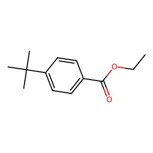 Ethyl 4-tert-butylbenzoate structure