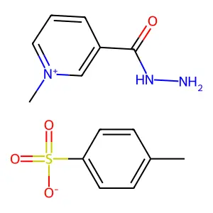 Methyl nicotinium p-toluene sulfonate hydrazide structure