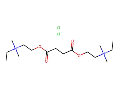 氯化琥珀乙铵 structure