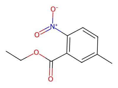 Ethyl 5-methyl-2-nitrobenzoate structure