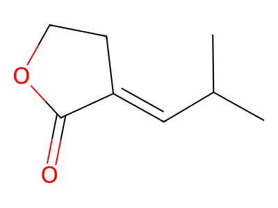 3-(2-Methylpropylidene)oxolan-2-one structure