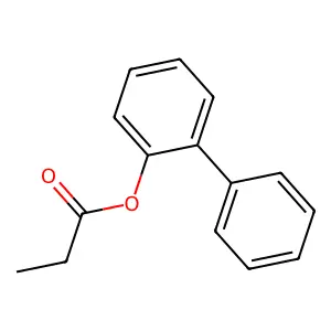 (2-Phenylphenyl) propanoate structure