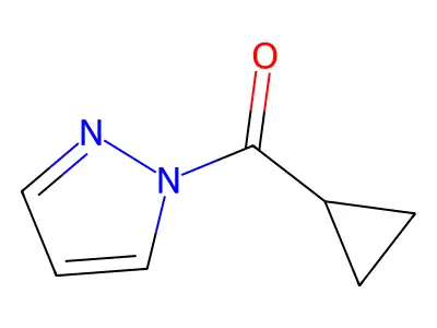 cyclopropyl(1H-pyrazol-1-yl)methanone structure