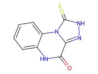1-mercapto[1,2,4]triazolo[4,3-a]quinoxalin-4(5H)-one structure