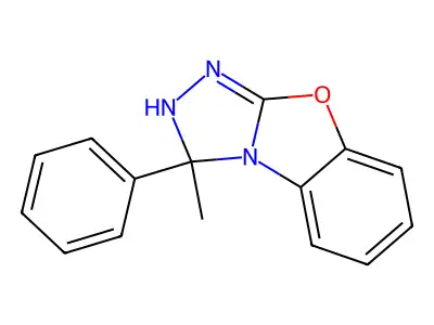 1-methyl-1-phenyl-2H-[1,2,4]triazolo[3,4-b][1,3]benzoxazole structure