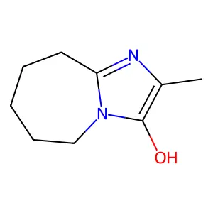 2-methyl-6,7,8,9-tetrahydro-5H-imidazo[1,2-a]azepin-3-ol structure