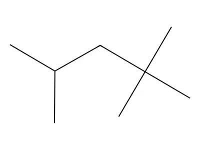 2,2,4-三甲基戊烷 structure