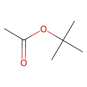 乙酸叔丁酯 structure