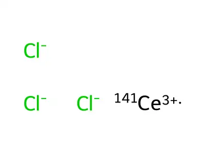 氯化铈-141 structure