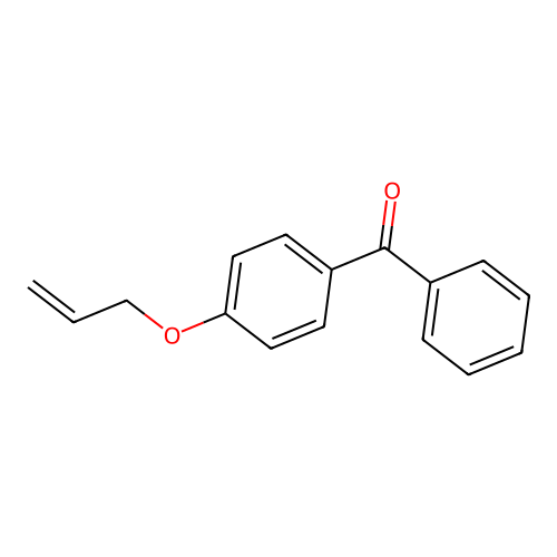 4-Allyloxybenzophenone structure