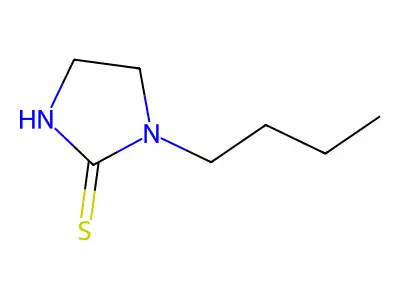 1-Butyl-2-imidazolidinethione structure