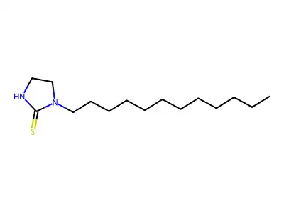 1-Dodecylimidazolidine-2-thione structure