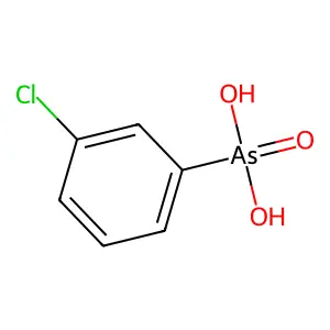 Ethyl-2-(4-dibenzofuranyloxy)-2-methylpropionic acid structure
