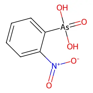 2-硝基苯胂酸 structure