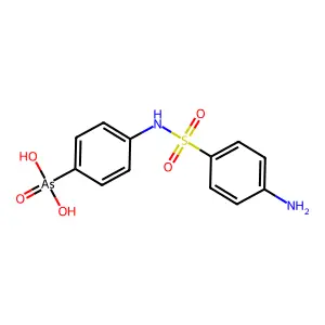 5-氯-2,4-噻吩二磺酰胺 structure