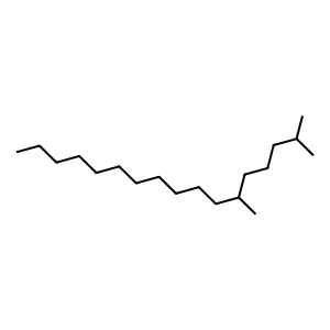 2,6-Dimethylheptadecane structure