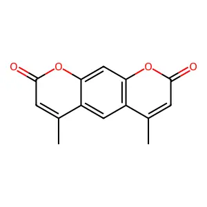 4,6-Dimethylpyrano[3,2-g]chromene-2,8-dione structure