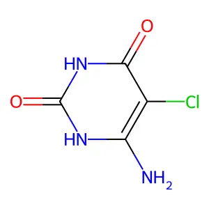 6-Amino-5-chloropyrimidine-2,4(1H,3H)-dione structure