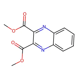 Dimethyl quinoxaline-2,3-dicarboxylate structure