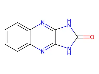 2,3(2H)-Imidazole-2-one[b]quinoxaline structure