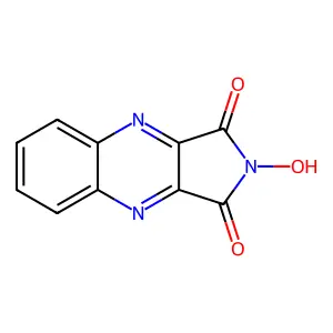 2-Hydroxy-1H-pyrrolo[3,4-b]quinoxaline-1,3(2H)-dione structure