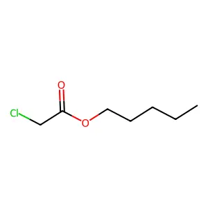 Acetic acid, chloro-, pentyl ester structure