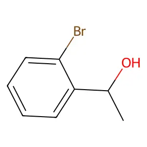 1-(2-Bromophenyl)ethanol structure